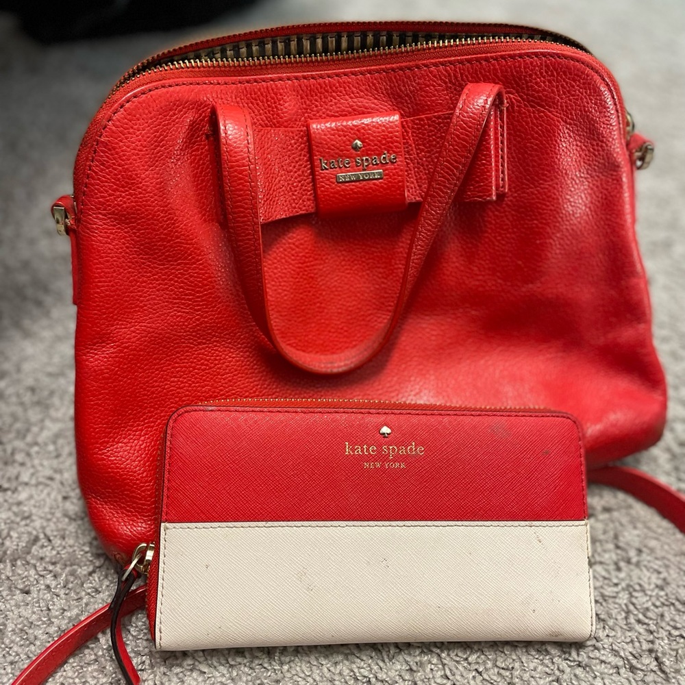 Kate Spade purse and wallet